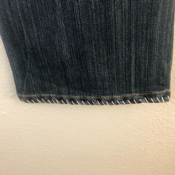 Do Denim Blue Jeans with metal buttons  detail around pockets size 27 - Picture 8 of 11